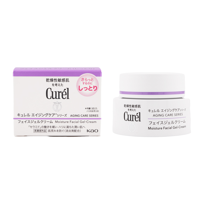 Qoo10] キュレル フェイスクリーム 40g [4種類から選