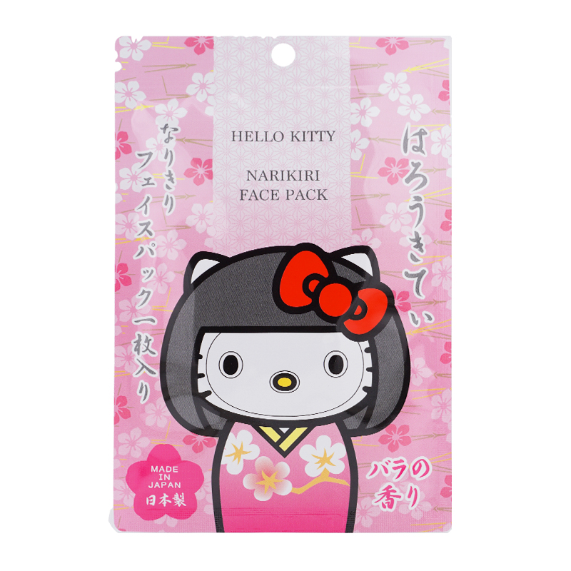 ハローキティ　ぬいぐるみ バスローブ　フェイスパック sanrio8031_001.jpg