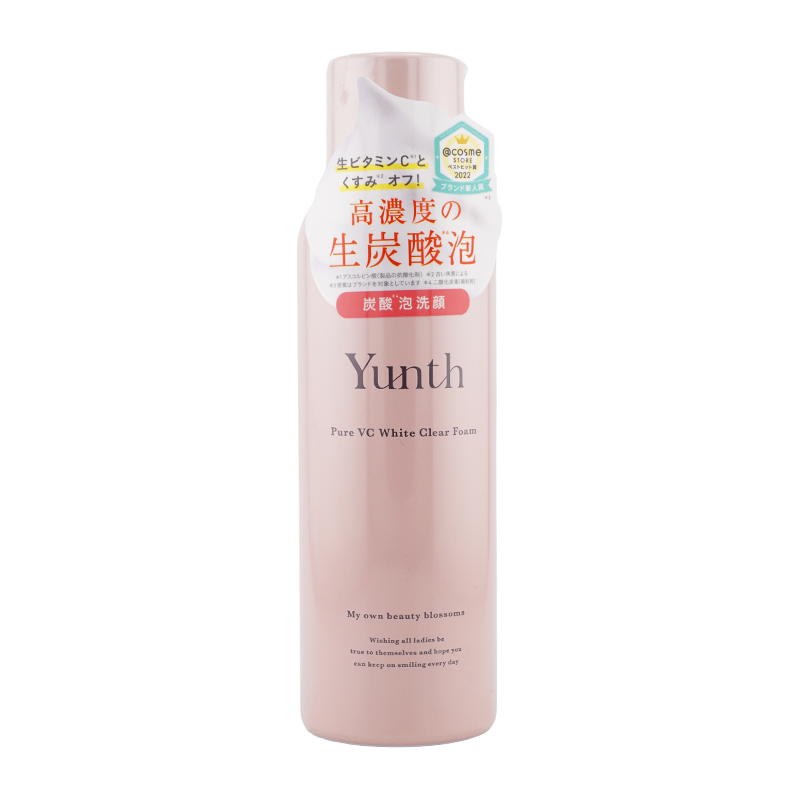 洗顔グッズ Yunth Qoo10] Yunth 生VCホワイトクリアフォーム 120g